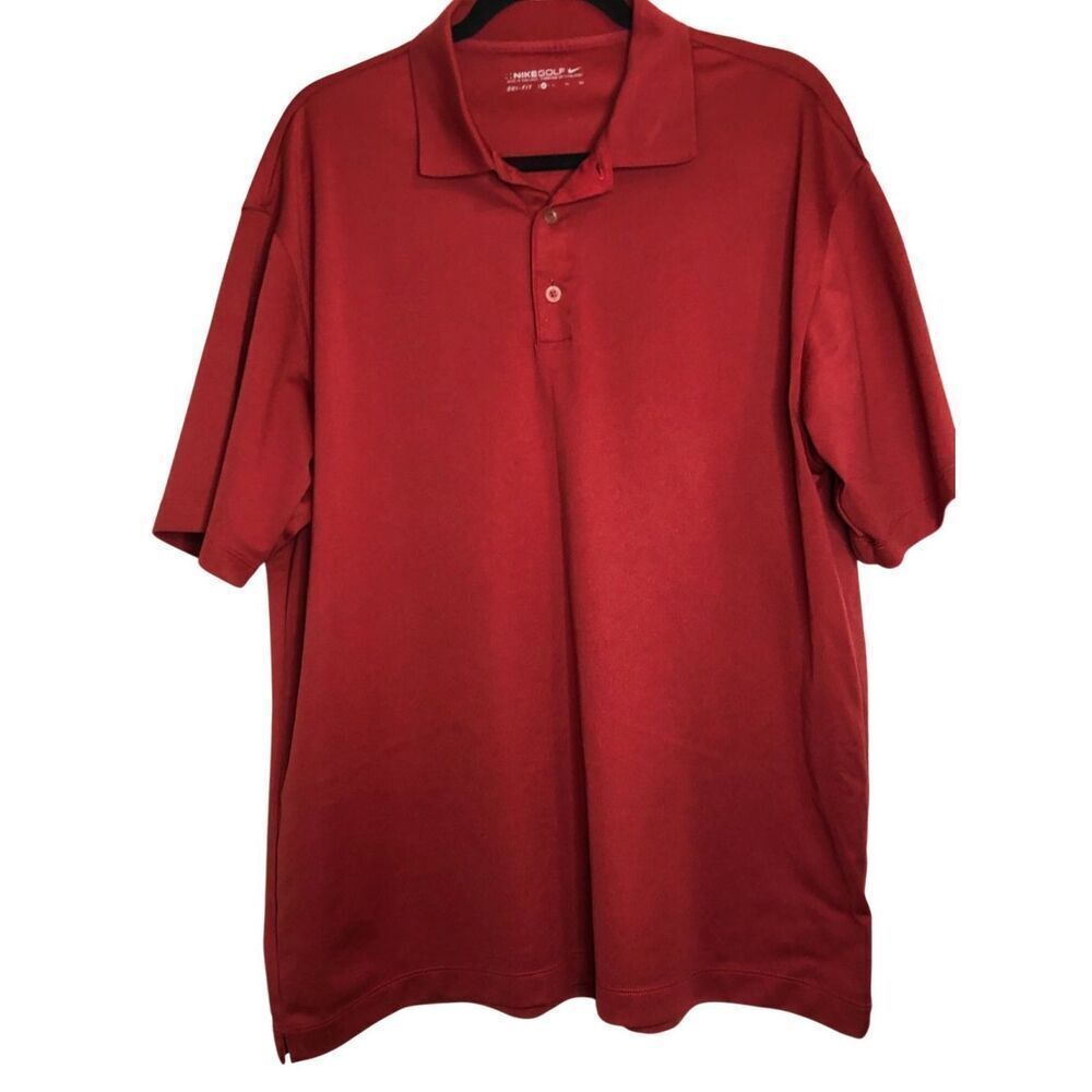 Nike Golf Men's Polo Shirt XL quick dry performance sweat wicking